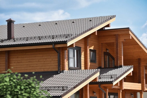 Проект дома из клееного бруса «Рино»